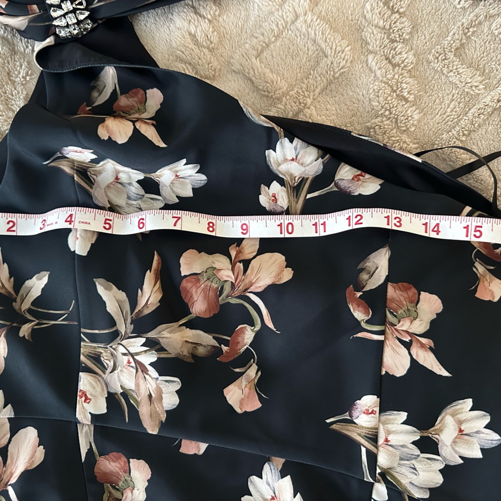 Sachin + Babi Aubrey floral one shoulder gown - Picture 7 of 14